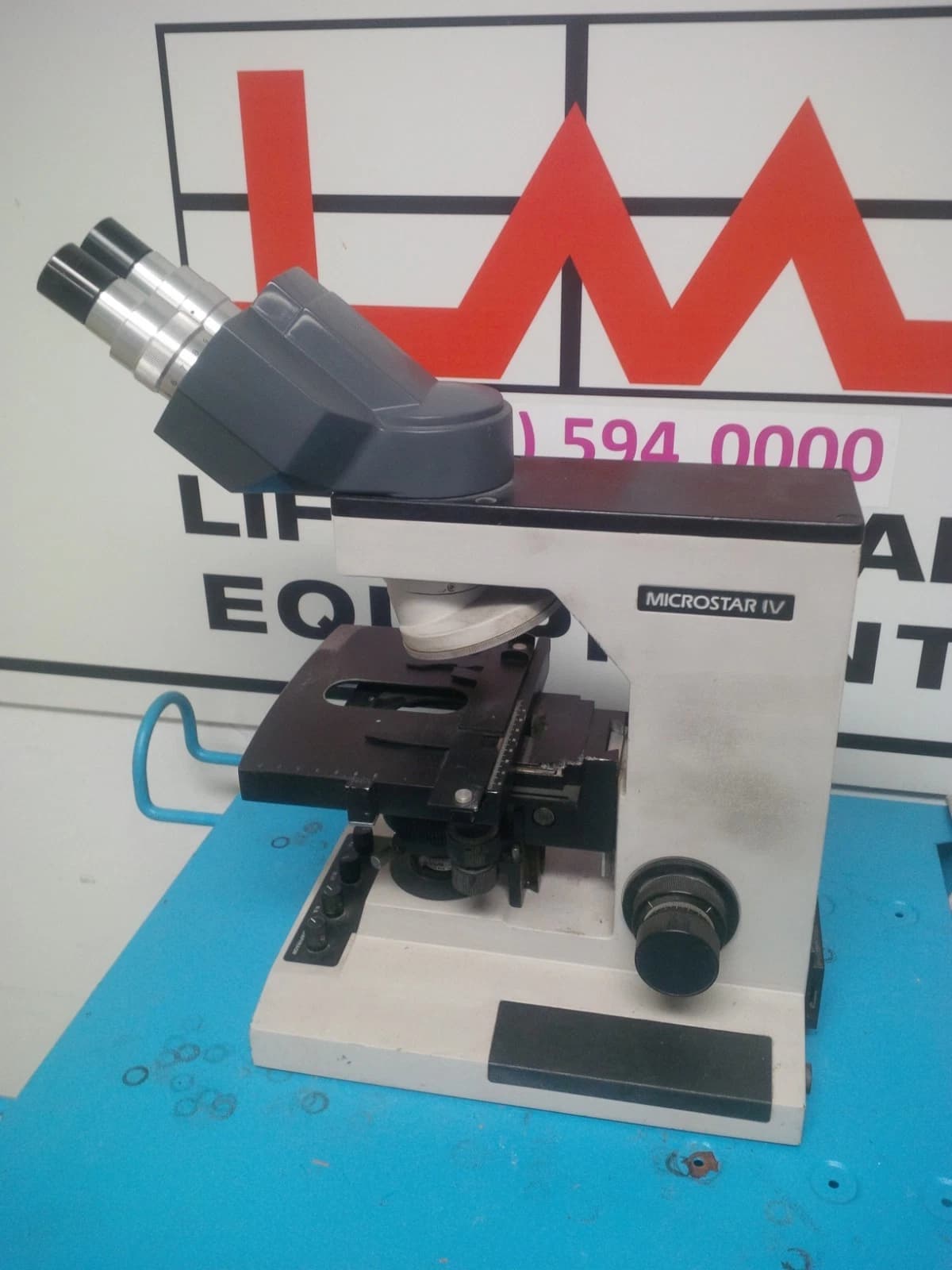 Reichert Microstar IV 410 Laboratory Microscope
